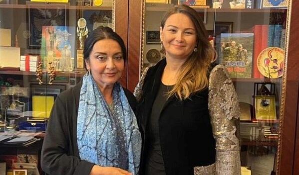 MP congratulated Hamida Omarova on her anniversary