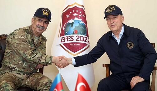 Azerbaijani, Turkish defense ministers hold phone talks