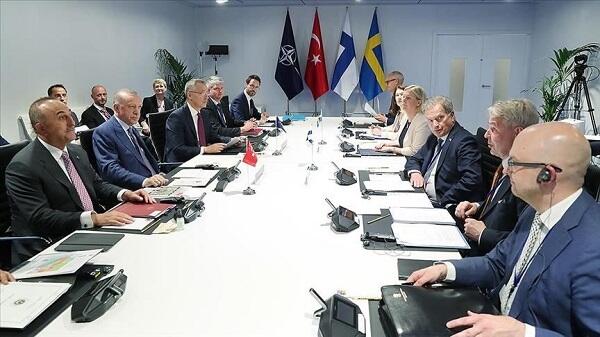 Erdogan met with the leaders of Sweden, Finland and NATO