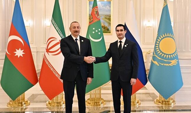 Ilham Aliyev met with the President of Turkmenistan