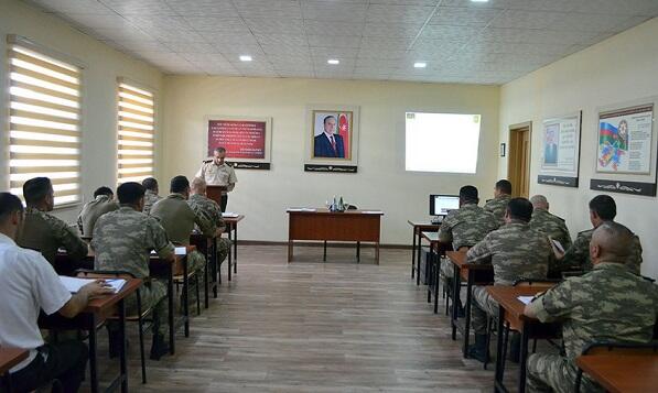 Training of unit commanders of our army -