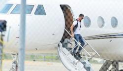 Ronaldo's plane was detained in Spain -