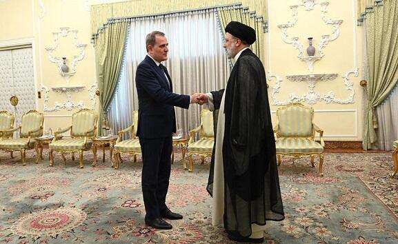 Jeyhun Bayramov met with the President of Iran -