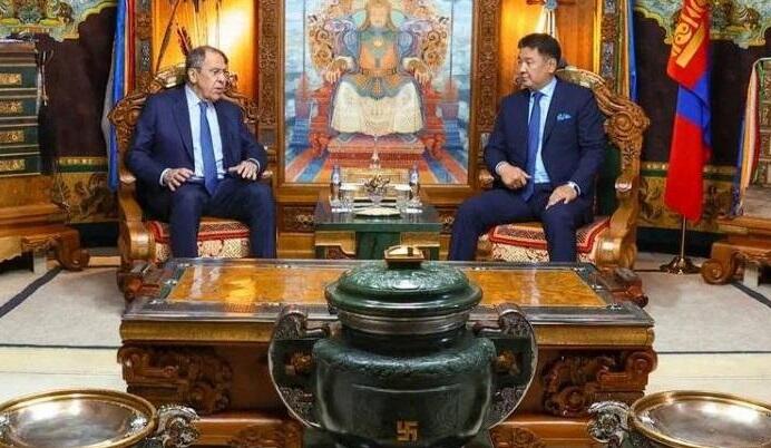 This is how Lavrov was welcomed in Mongolia -