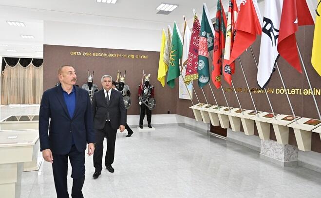 The President participated in the opening of the museum