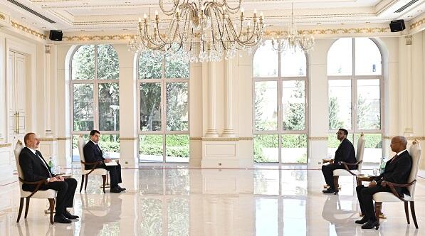 Ilham Aliyev met with another ambassador