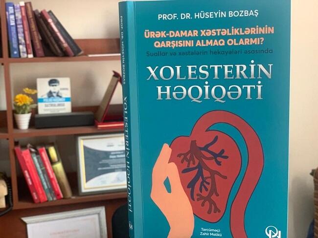 "Xolesterin həqiqəti" kitabı Azərbaycan dilində...