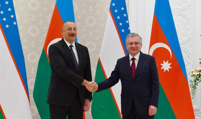 Ilham Aliyev sent a letter to Shavkat Mirziyayev