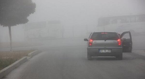 Warning: Visibility on roads will be limited