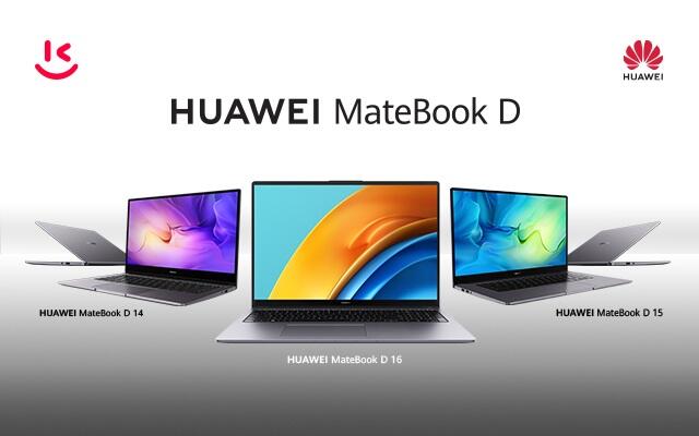 “Huawei” D seriyası MateBooklar “Kontakt”da sərfəli şərtlərlə