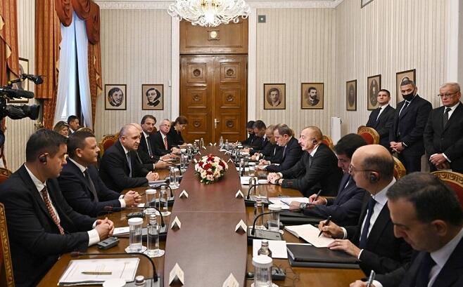 Ilham Aliyev and Radev had an extended meeting -