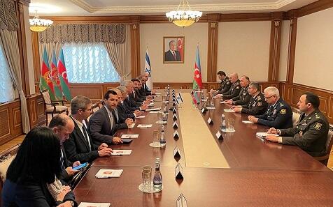 Defense Minister of Israel in Baku: met with the general