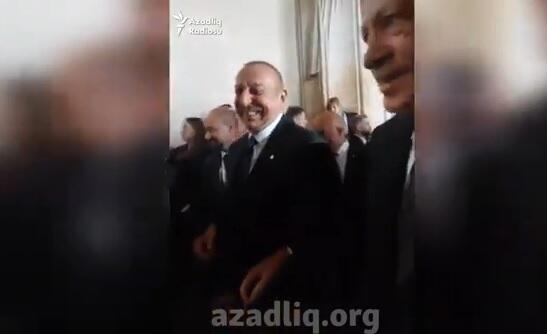 Алиев корреспонденту "Азадлыг": Скажи Соросу... - Видео