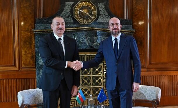 Ilham Aliyev invited Charles Michel to Baku