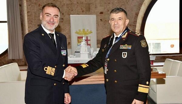 Subhan Bakirov met with the Italian admiral
