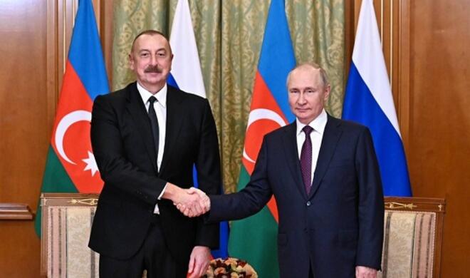 İlham Əliyev Putinə başsağlığı verdi