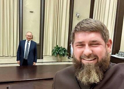 Путин встретился с Кадыровым - Фото
