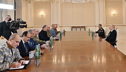 Ilham Aliyev met with Akar -