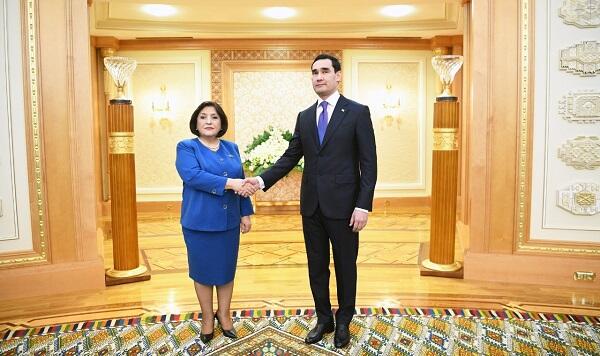 Гафарова встретилась с Президентом Туркменистана