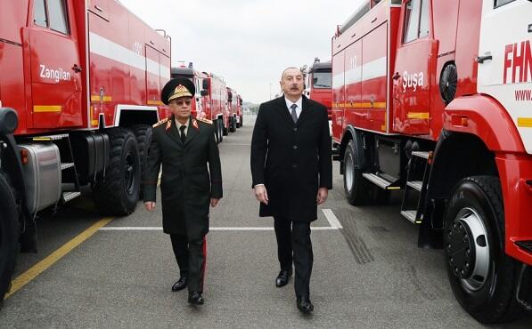 The president got acquainted with new equipments -