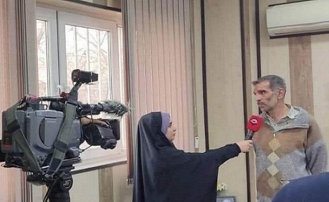 The terrorist gave an interview to Sahar TV -