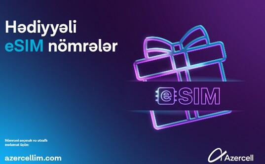 Azercell launches “eSIM numbers with a gift” campaign