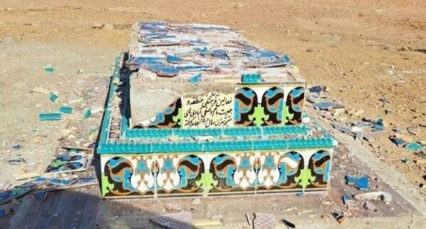 The grave of the Azerbaijani poet was destroyed in Iran -