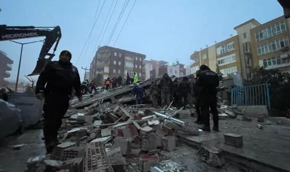 A strong earthquake hit Malatya