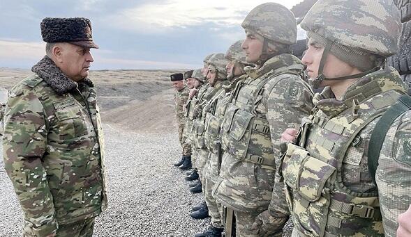 K.Valiyev checked the combat activity of the military units