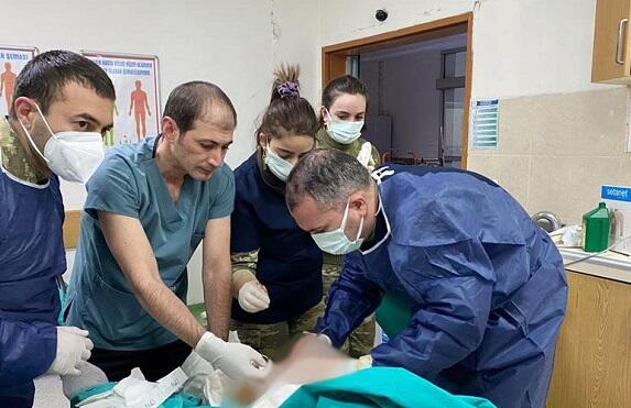 Our military medical personnel started working in Turkiye