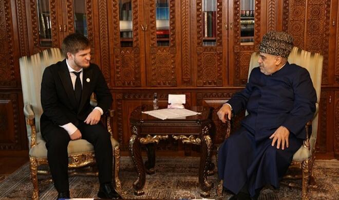 Sheikh met with the son of Ramzan Kadyrov -