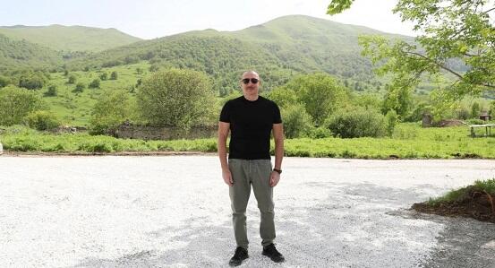 Ilham Aliyev visited Lachin -