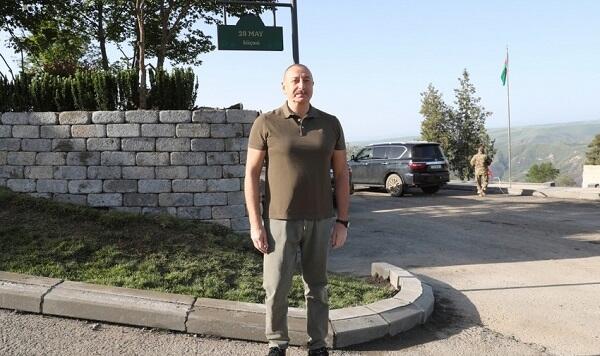 Ilham Aliyev attends a number of events in Lachin city