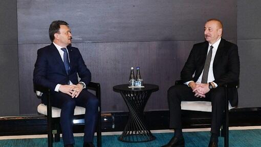 Ilham Aliyev met with the Prime Minister of Moldova