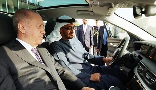 Erdogan showed "Togg" to the UAE leader -