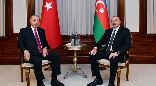 Ilham Aliyev gave a banquet in honor of Erdogan