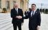 Japarov visited Fuzuli and was met by Aliyev