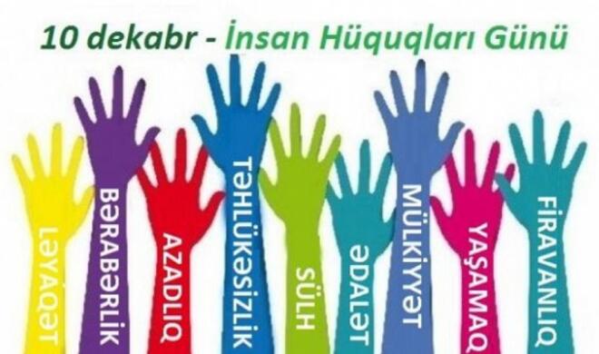 ۱۰ دکابر عموم‌دنیا انسان حقوقلاری گونودور