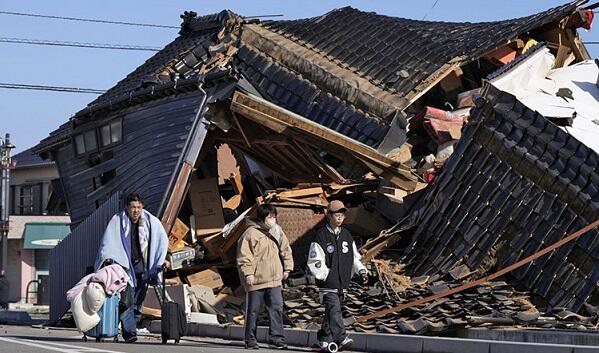 Severe earthquake in Japan -