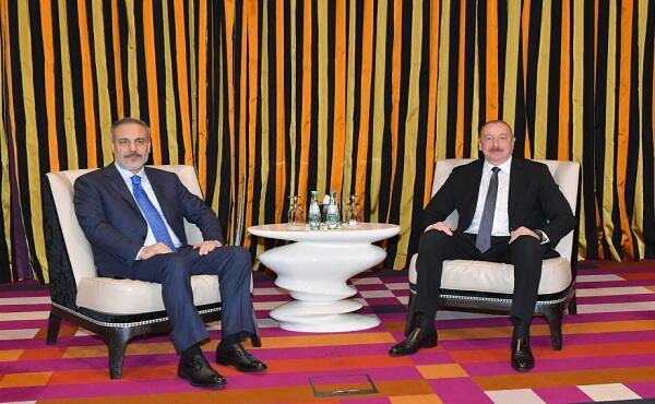 Ilham Aliyev received Hakan Fidan in Shusha