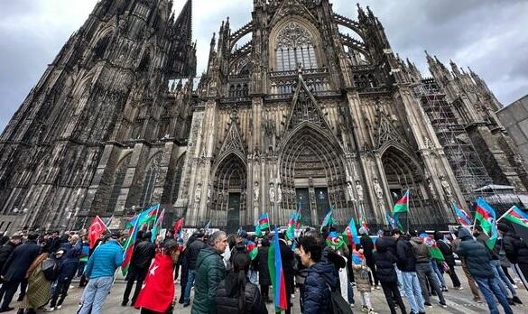 Action related to the Khojaly genocide in Germany -