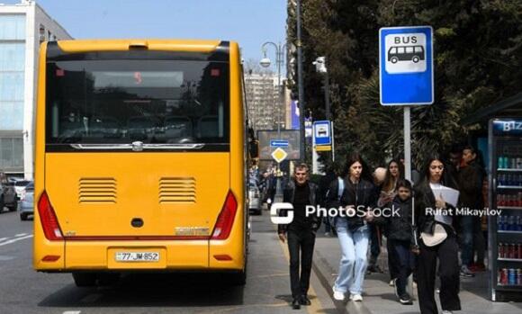 Bakıda yeni elektrik avtobusu istifadəyə verildi - Foto