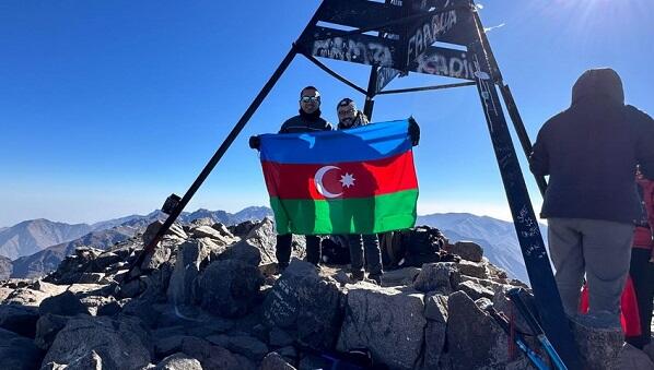 Azerbaijani conquered the highest peak of Morocco -