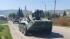 Rus hərbi texnikaları Xocalıdan çıxdı - Video