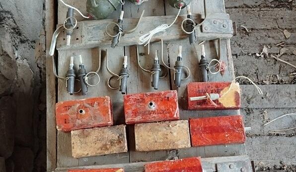 В Ходжавенде обнаружены взрывчатки - Фото