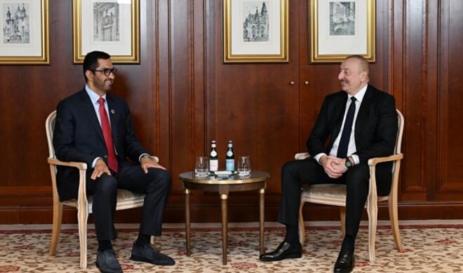 The president met with the UAE minister