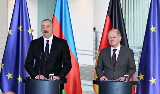 Aliyev and Scholz answered the media's questions -