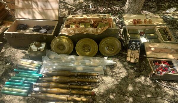 В Ходжавенде обнаружены мины и гранаты - Фото