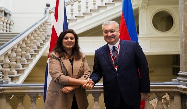 The Azerbaijani ambassador met with the British minister