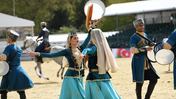 Karabakh horses at the royal equestrian show